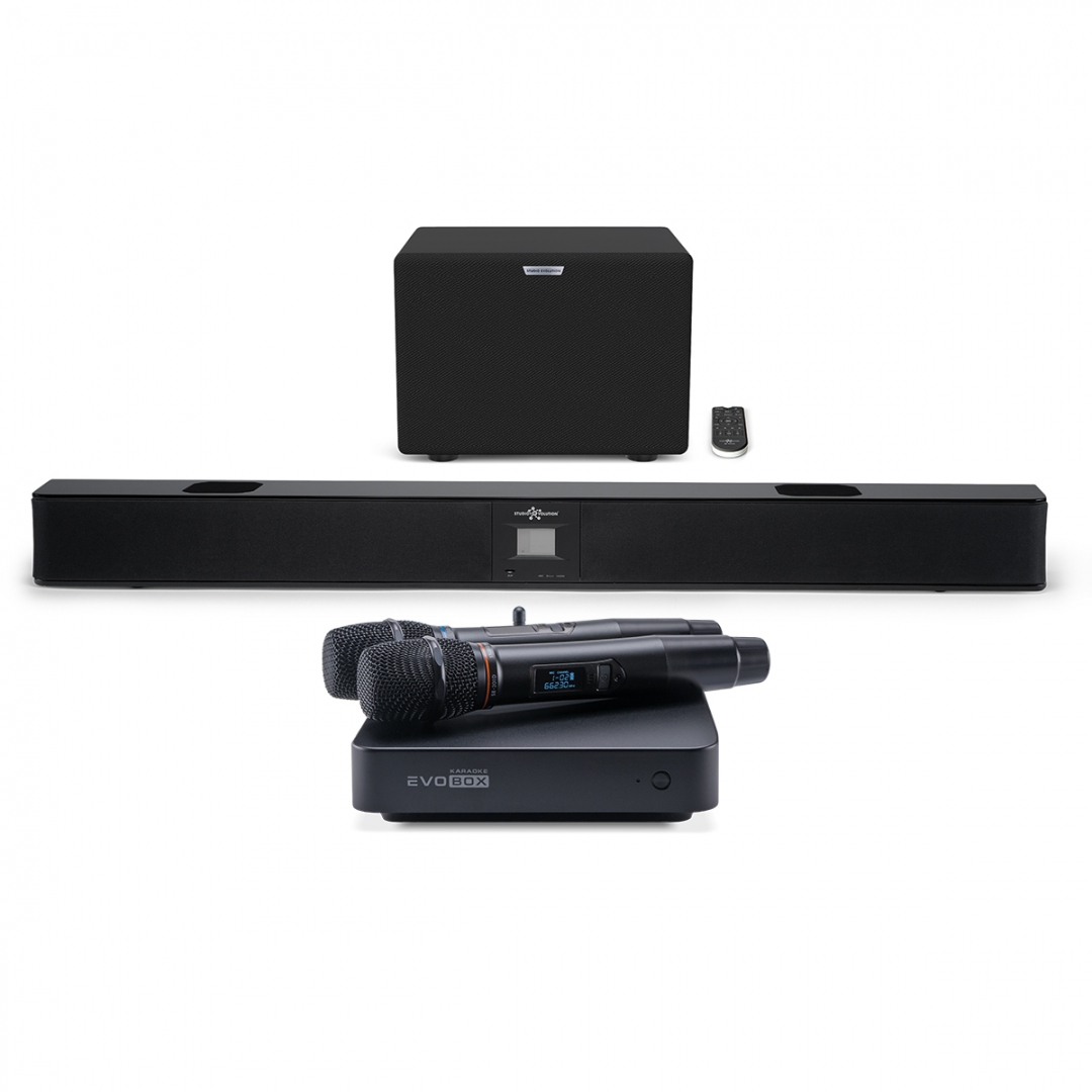караоке-комплект EVOBOX Plus + EvoSound Bar (саундбар с караоке) в Кингисеппе