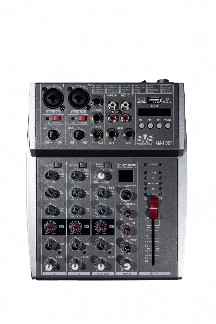 SVS Audiotechnik mixers AM-4 DSP Аналоговый микшерный пульт, 4-канала в Кингисеппе