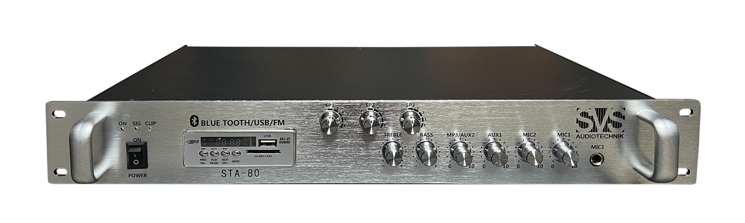 SVS Audiotechnik STA-80 Микшер-усилитель для систем Public Address в Кингисеппе