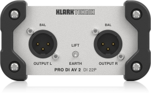 Klark Teknik DI 22P пассивный стерео директ-бокс в Кингисеппе
